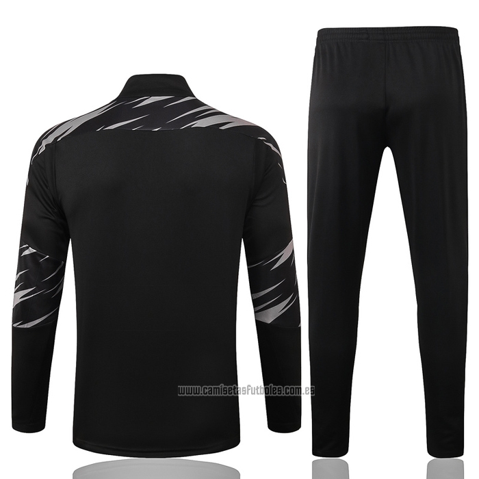 Chandal de Sudadera del Borussia Dortmund 2020-2021 Negro